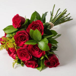 Buquê de 12 Rosas Vermelhas